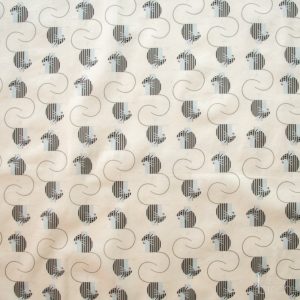 Field Mouse Cream, Charley Harper Woodland Wonder for Birch Organic Fabrics