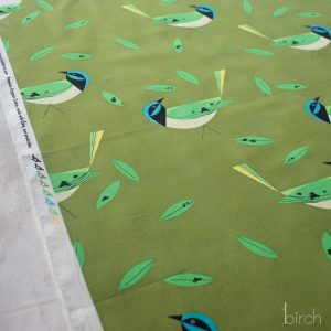 Green Jay, Charley Harper Iconic Vol. 2 for Birch Organic Fabrics