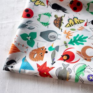 Small Space For All Species, Charley Harper Iconic Vol. 2 for Birch Organic Fabrics