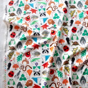 Small Space For All Species, Charley Harper Iconic Vol. 2 for Birch Organic Fabrics