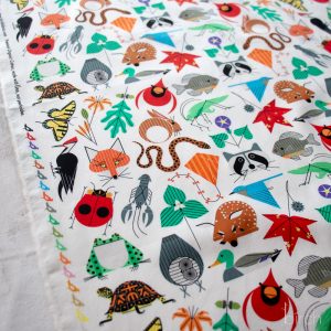 Small Space For All Species, Charley Harper Iconic Vol. 2 for Birch Organic Fabrics