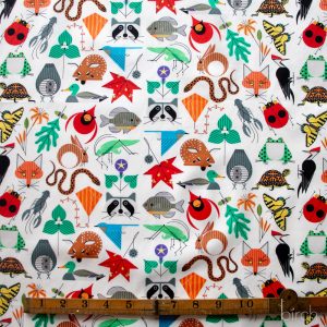 Small Space For All Species, Charley Harper Iconic Vol. 2 for Birch Organic Fabrics
