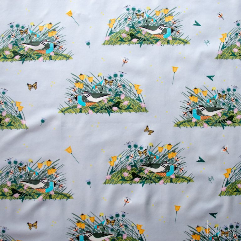Small Once There Was A Field, Charley Harper Iconic Vol. 2 for Birch Organic Fabrics