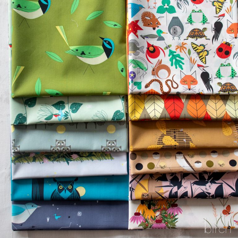 Charley Harper Iconic Vol. 2 for Birch Organic Fabrics