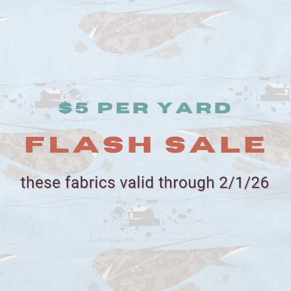 Flash Sale $5 per yard fabrics