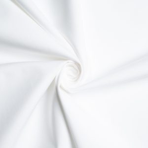 White Solid Poplin