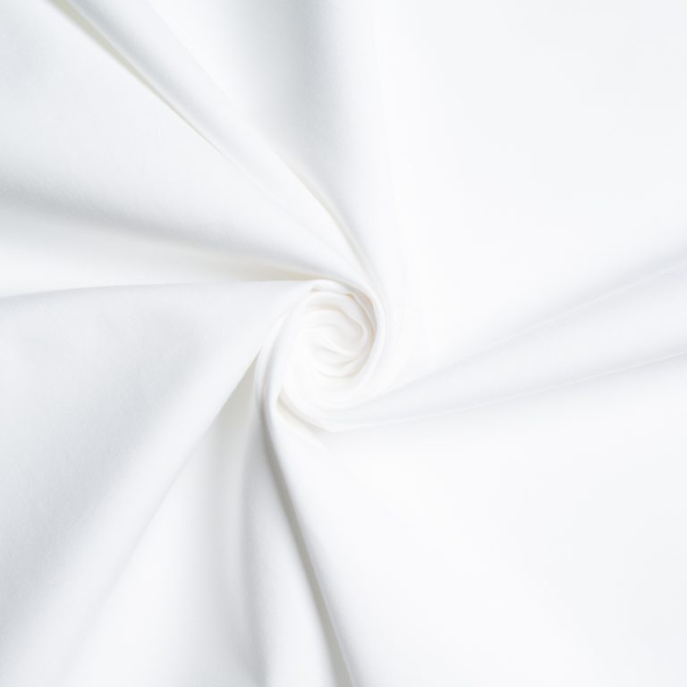 White Solid Poplin