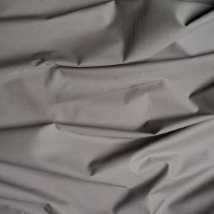 Grey Solid Poplin